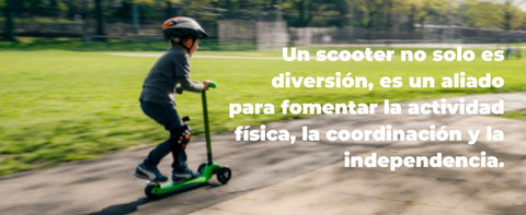 Electric Blue Scooter Niños